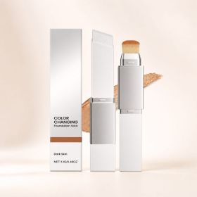 AMZ Two-in-One Color-Adapting Foundation Stick, Deep, 13 g