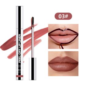 Pull Lip Liner Waterproof Long Lasting And Does Not Fade Lip Lacquer (Option: 3.5ml-03color)